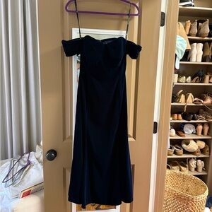 Shoshanna Strapless Black Dress